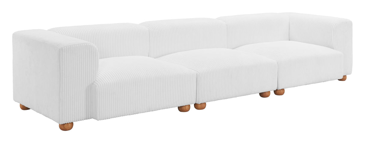 Tayte Sofa White by Zuomod at Eve Furniture