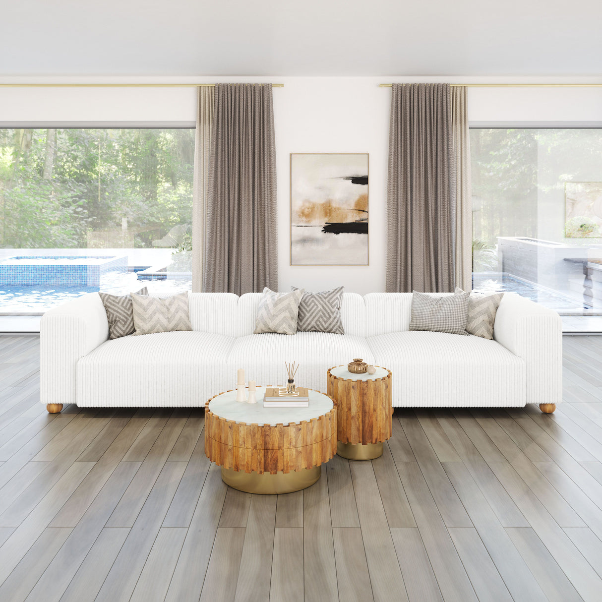 Tayte Sofa White by Zuomod at Eve Furniture