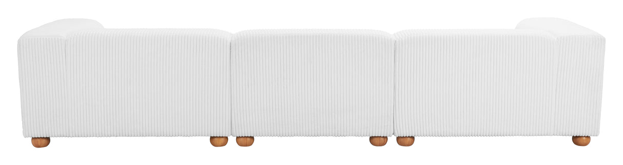Tayte Sofa White by Zuomod at Eve Furniture