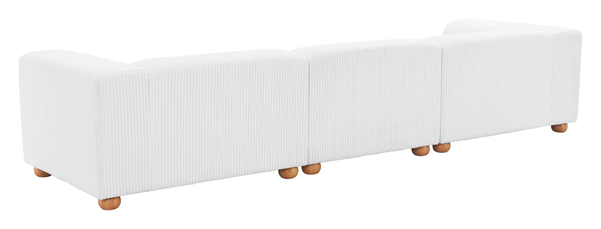 Tayte Sofa White by Zuomod at Eve Furniture