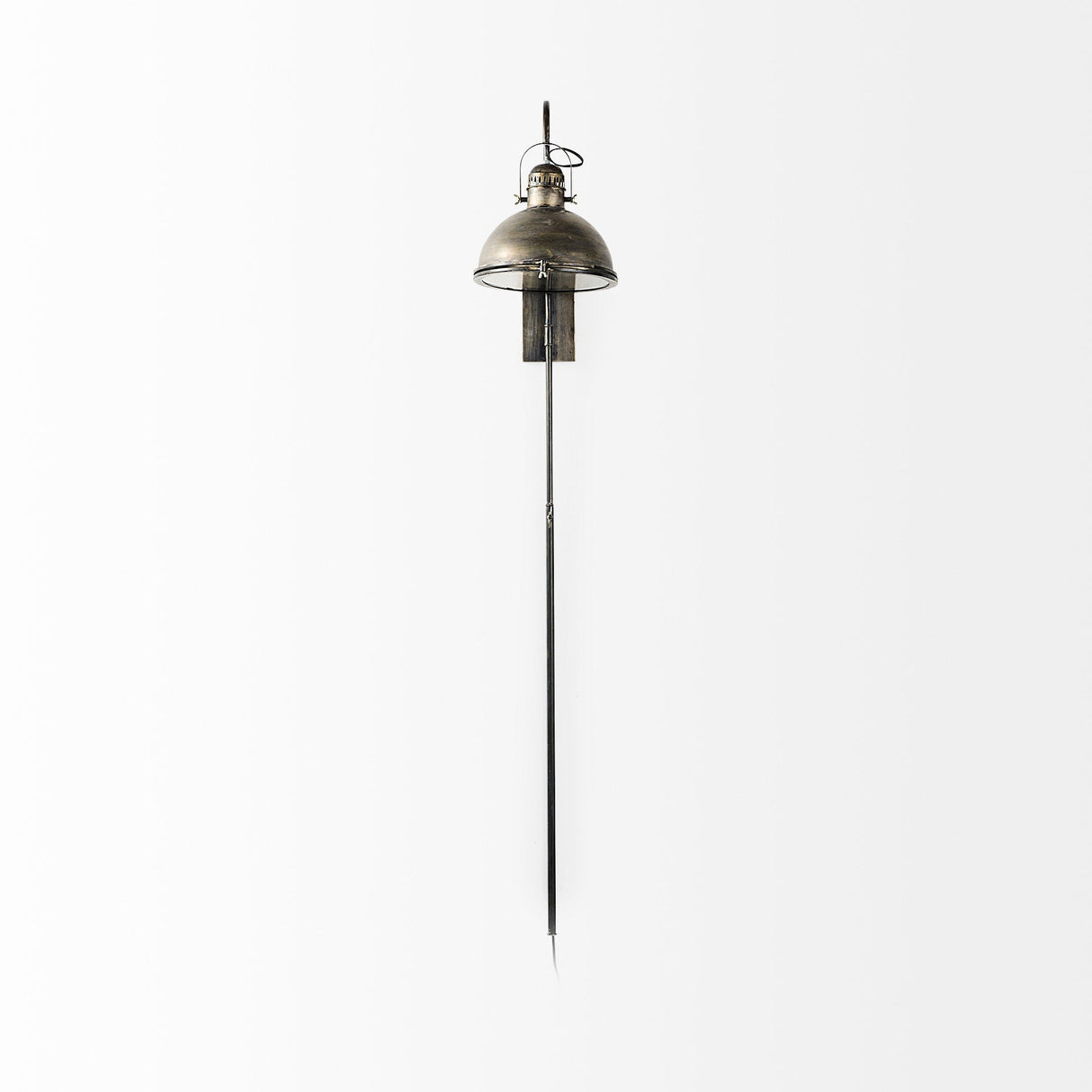 Tazb Gold Metal Conical Shade Wall Sconce by Mercana at Eve Furniture