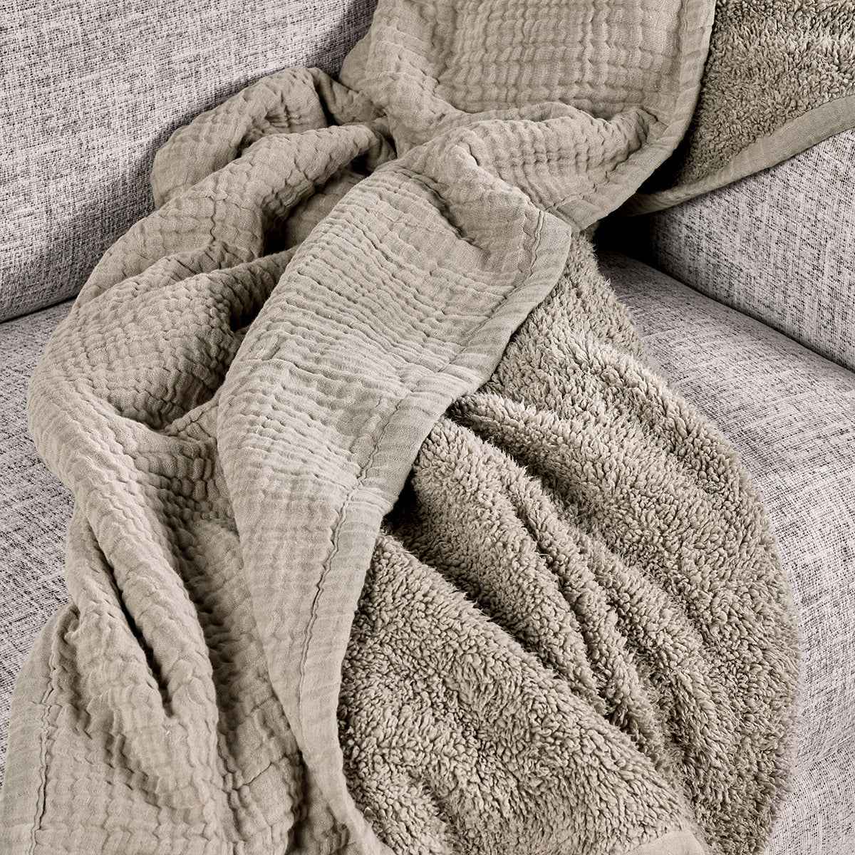 TC Cardiff Natural 50x70 Throw by Classic Home at Eve Furniture