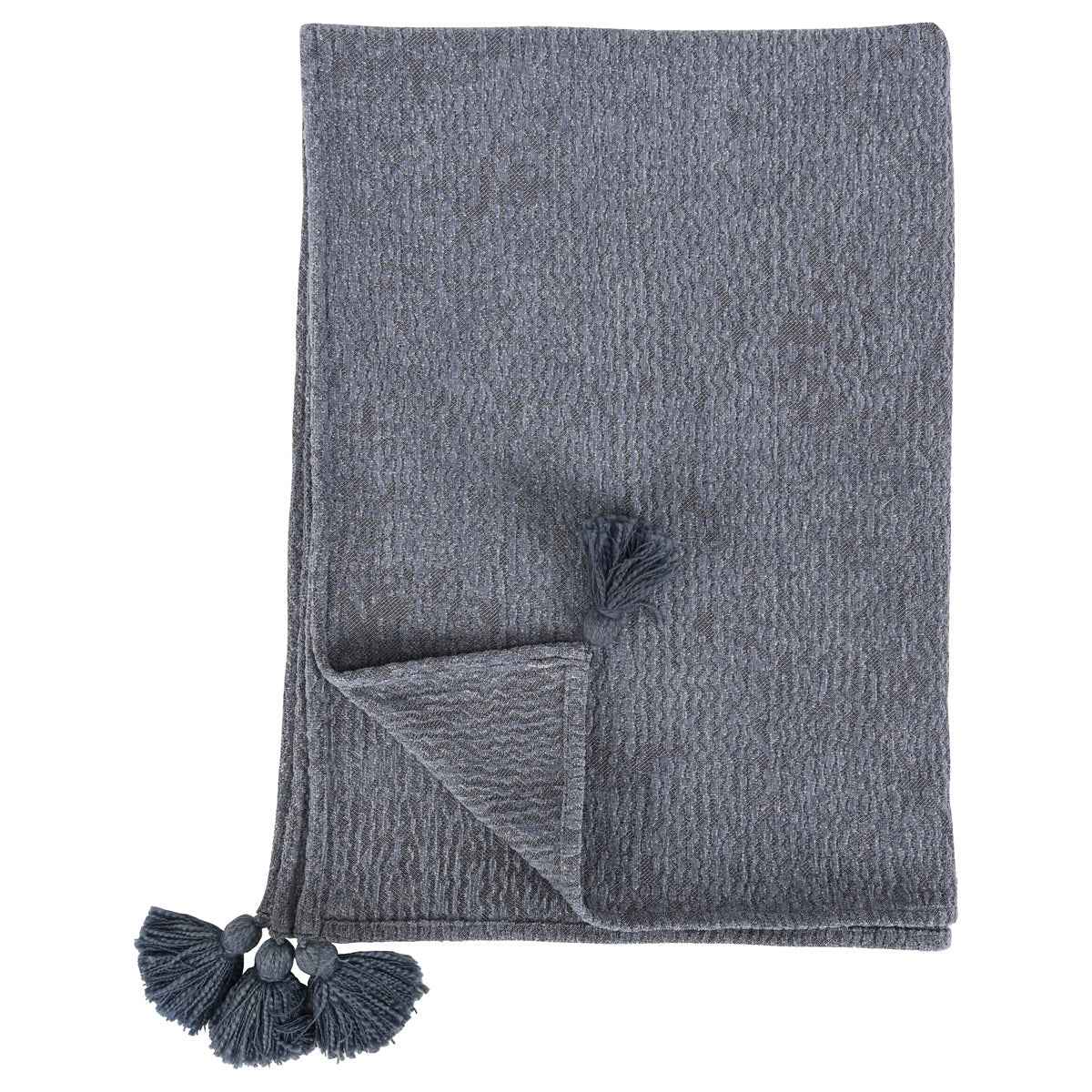 TC Carmela Saltwater Blue 50x70 Throw by Classic Home at Eve Furniture