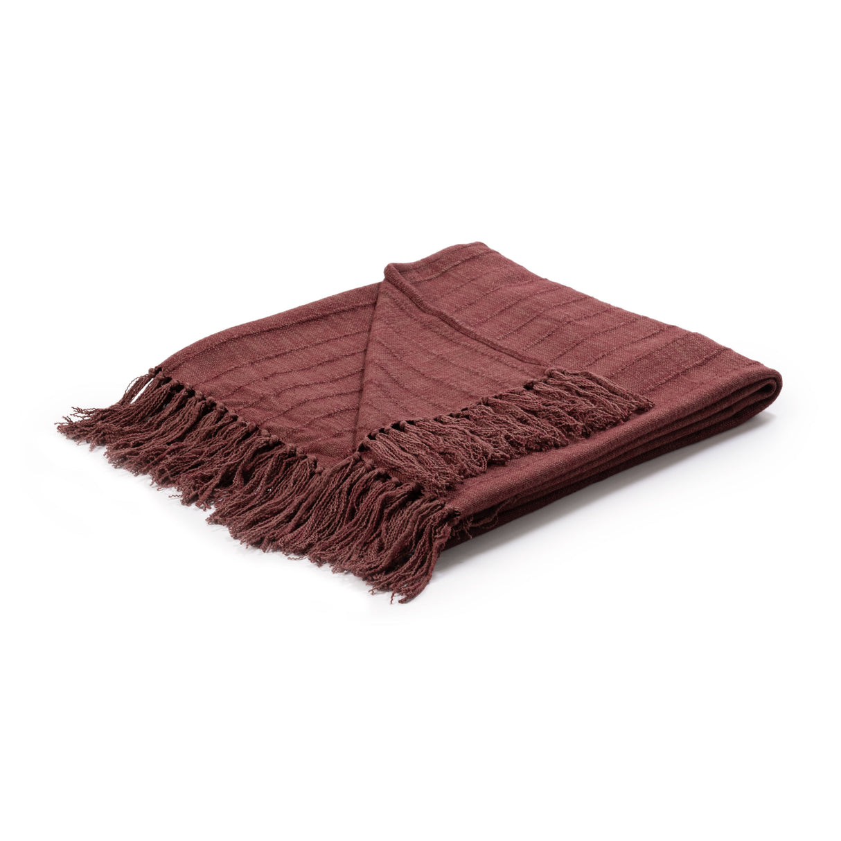 TC Hunter Cherrywood Red 50x70 Throw by Classic Home at Eve Furniture