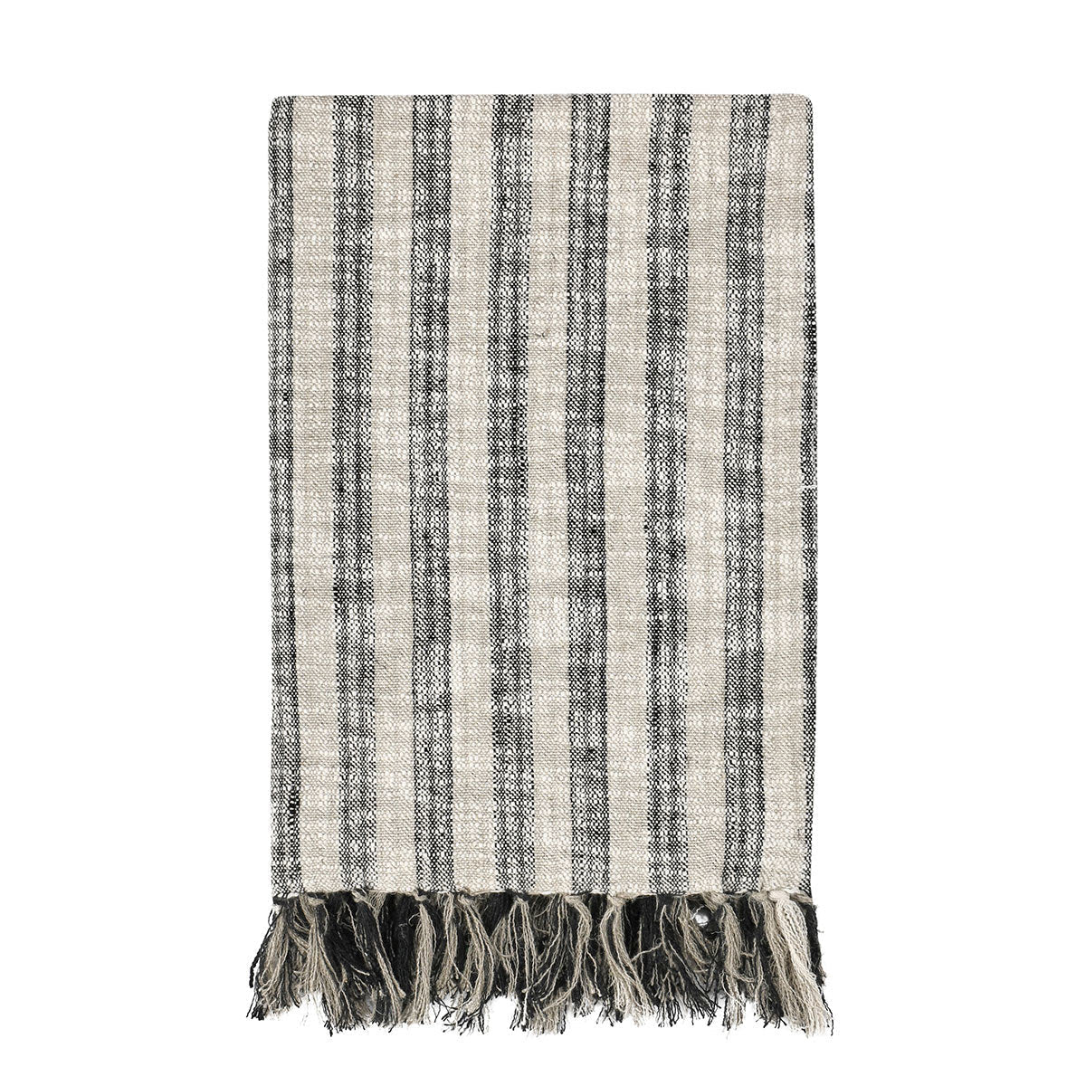 TC Linna Natural/Black Throw 50x70 Throw by Classic Home at Eve Furniture