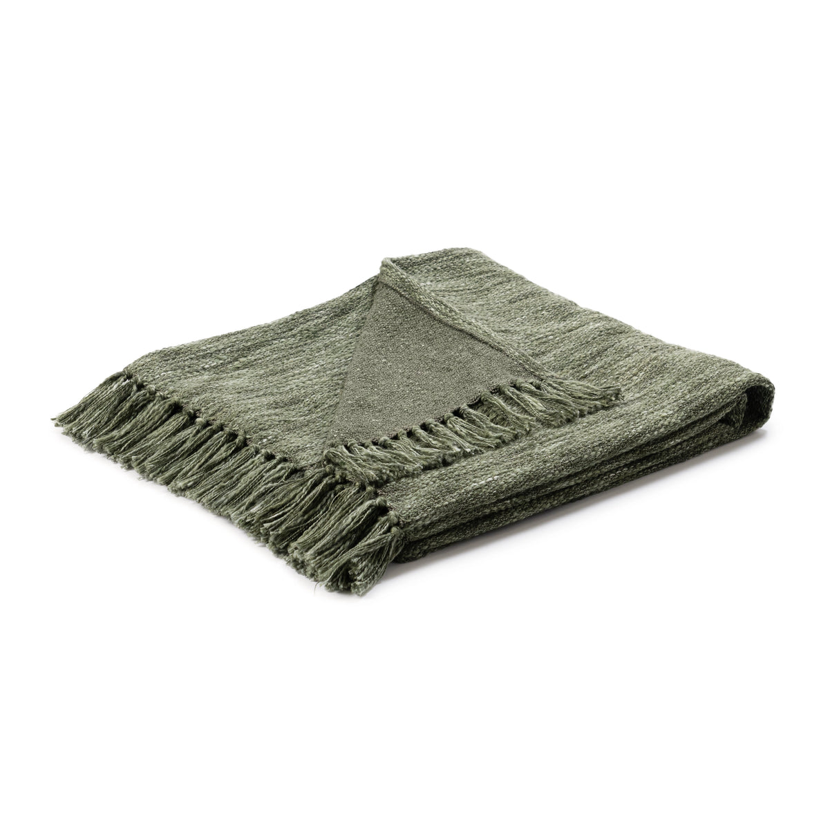 TC Sharma Cedar Green Throw 50x70 by Classic Home at Eve Furniture