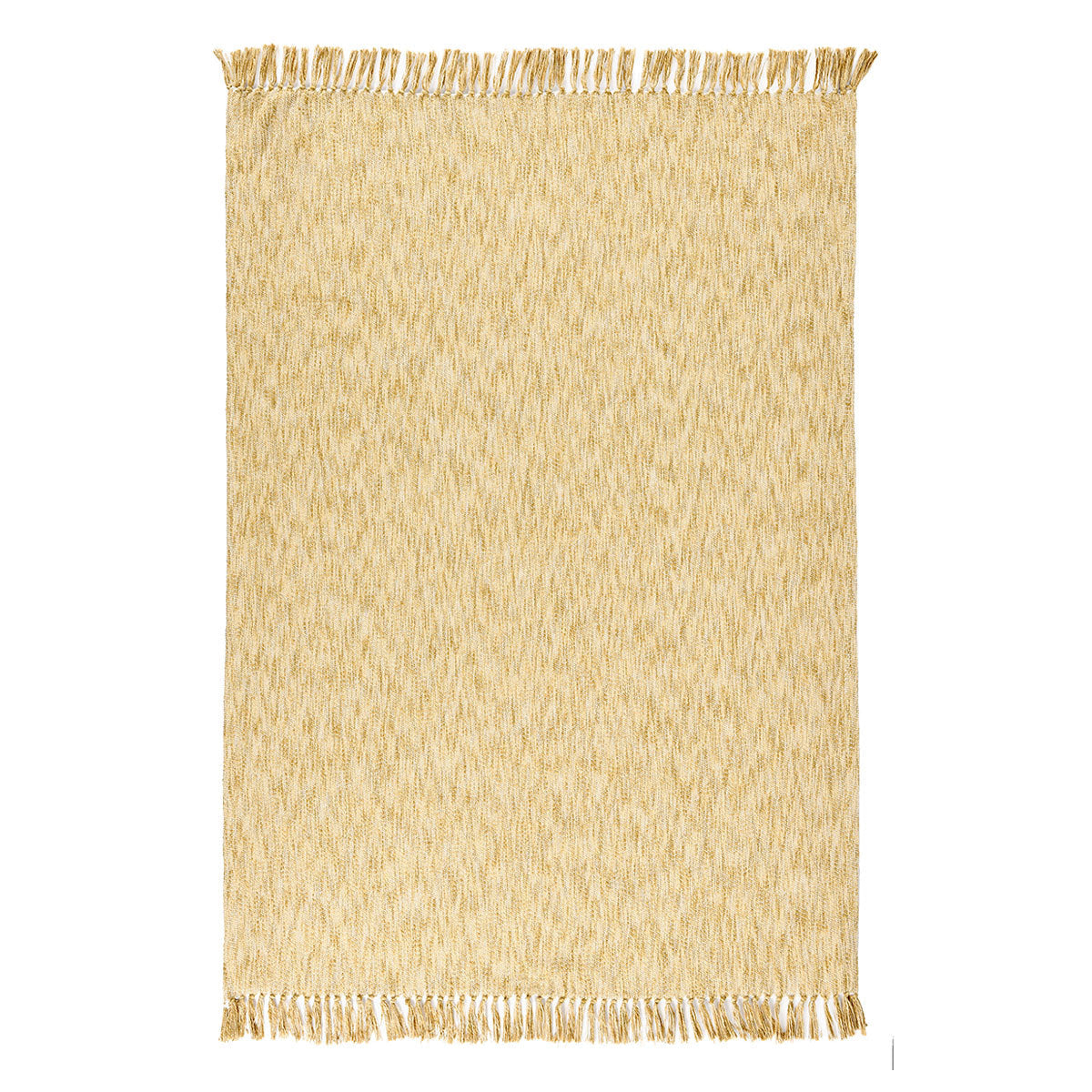 TC Sharma Yellow Throw 50x70 by Classic Home at Eve Furniture