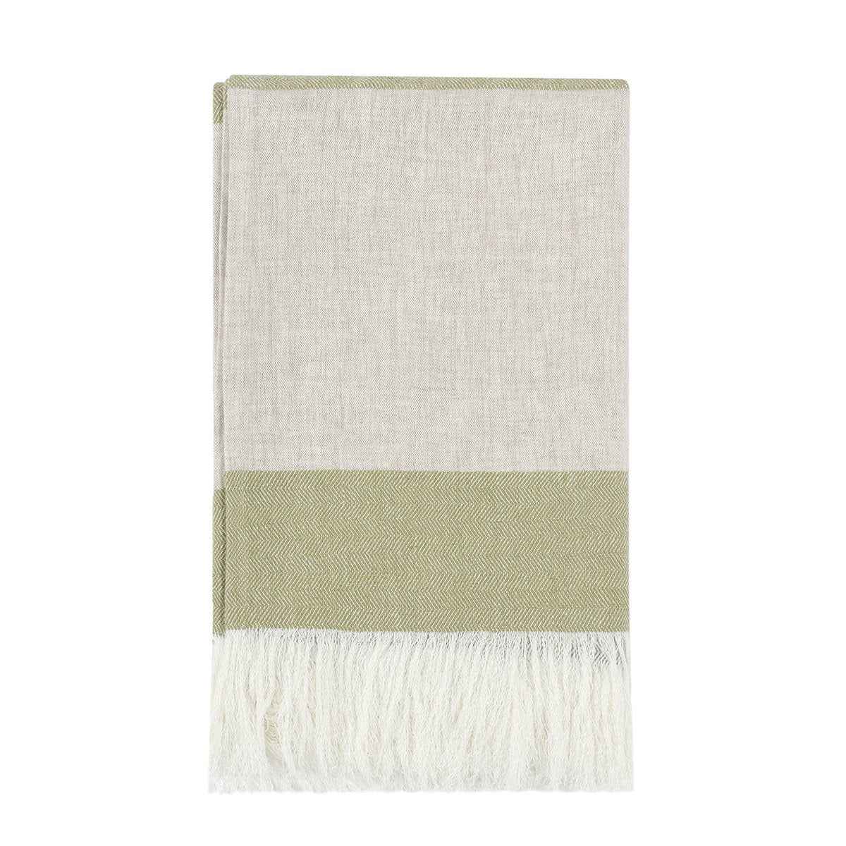 TC Talara Green Throw 50x70 by Classic Home at Eve Furniture