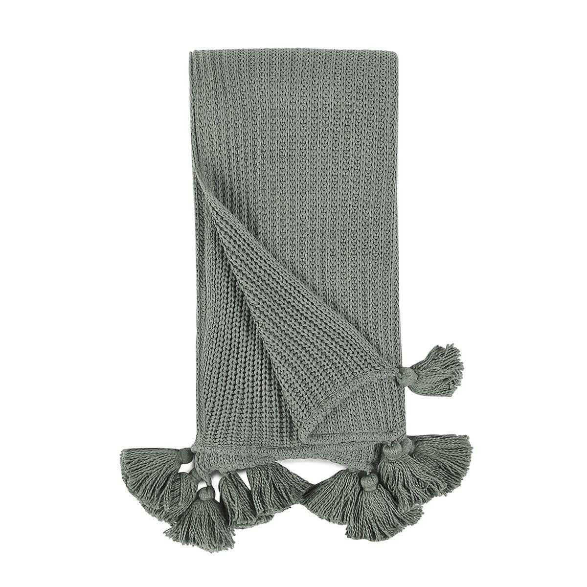 TC Veda Sage 50x70 Throw by Classic Home at Eve Furniture