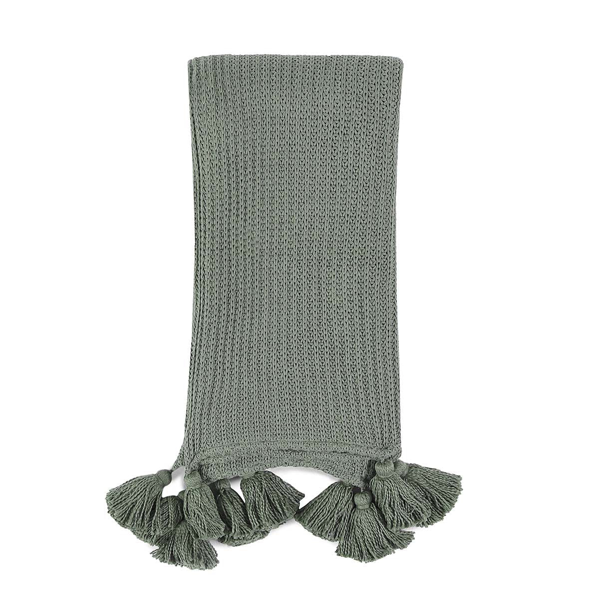 TC Veda Sage 50x70 Throw by Classic Home at Eve Furniture