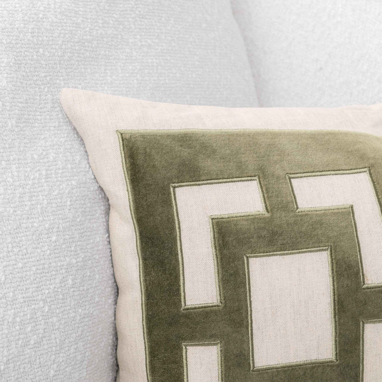 TD Corbin Olive Green 14x26 Throw Pillow (Set of 2) by Classic Home at Eve Furniture