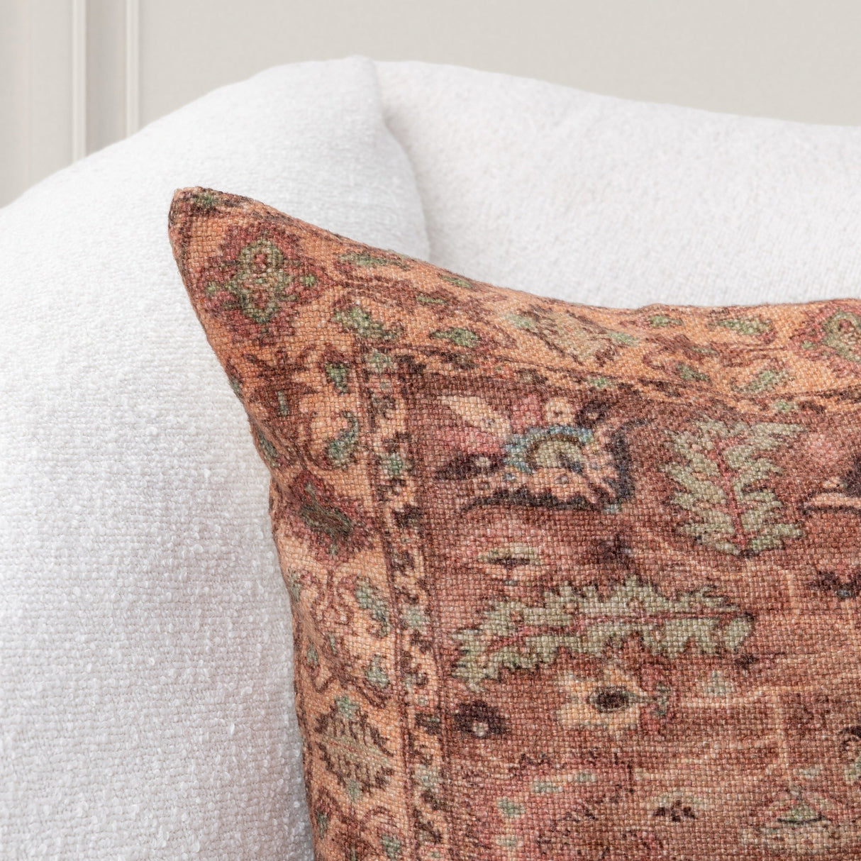 TD Medley Olive Green Multi 22x22 Throw Pillow (Set of 2) by Classic Home at Eve Furniture