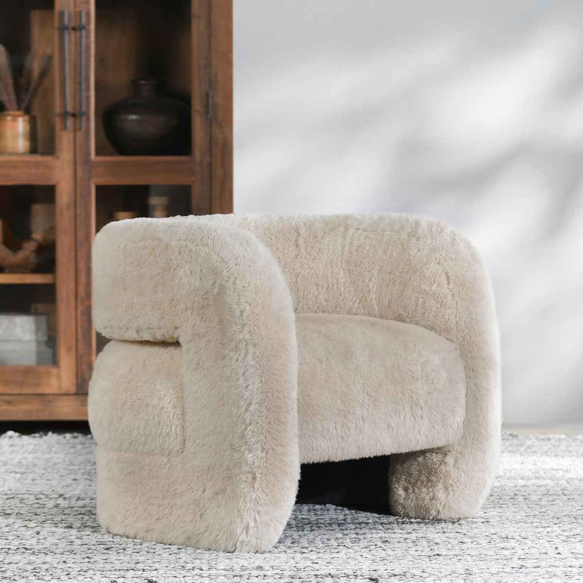 Teddy Accent Chair - Sand by Classic Home at Eve Furniture