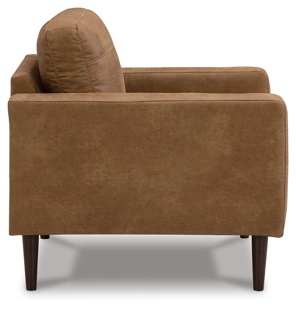 Telora Caramel Chair by Ashley at Eve Furniture