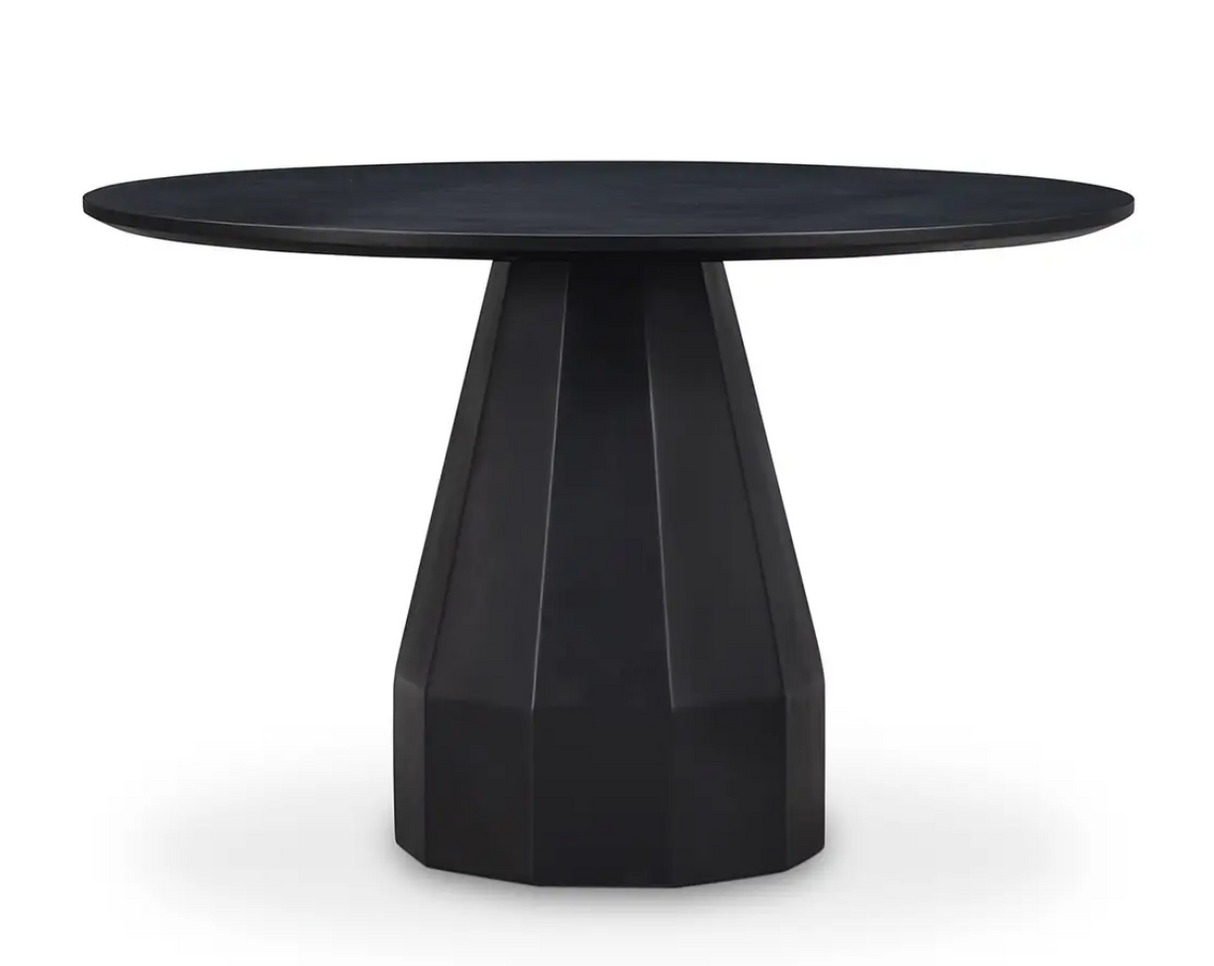 Templo Outdoor Dining Table - Black by Moe's Home at Eve Furniture