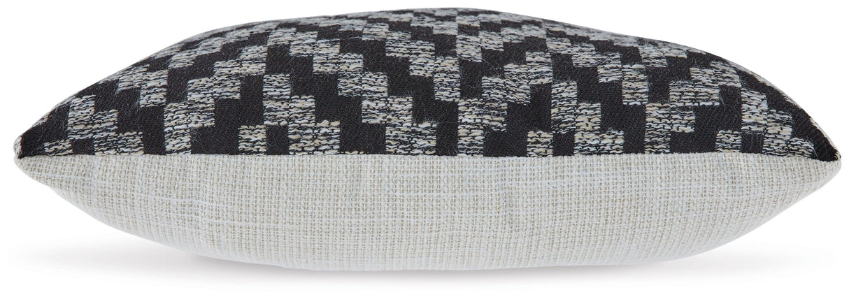 Tenslock Next-Gen Nuvella Black/White Pillow (Set of 4) by Ashley at Eve Furniture