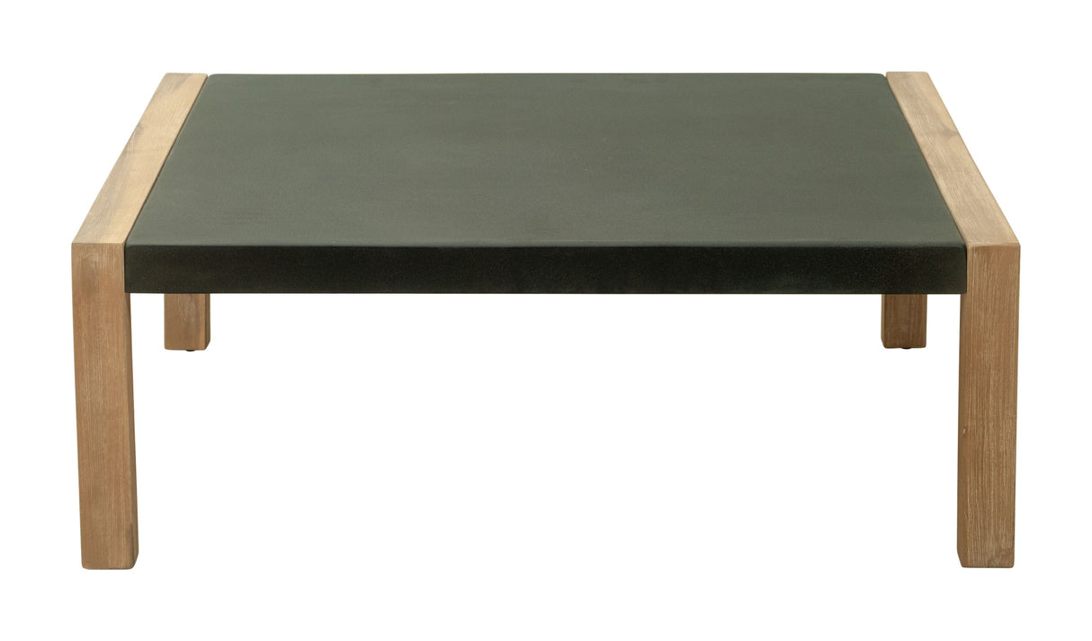 Teras Gray Outdoor Coffee Table by Zuomod at Eve Furniture