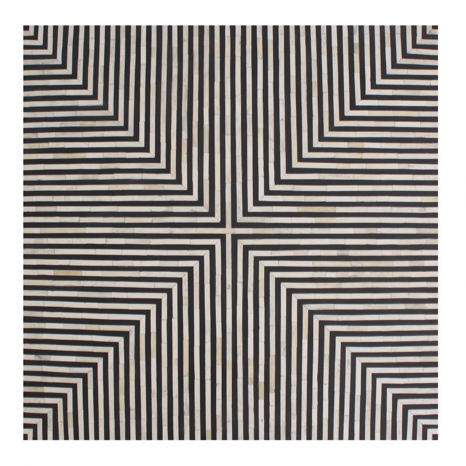 Terning Coffee Table Black and White by Moe's Home at Eve Furniture