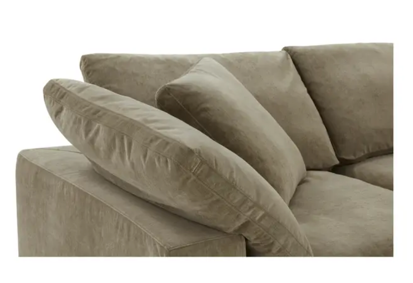 Terra Classic L-Shaped Modular Sectional Desert Sage by Moe's Home at Eve Furniture