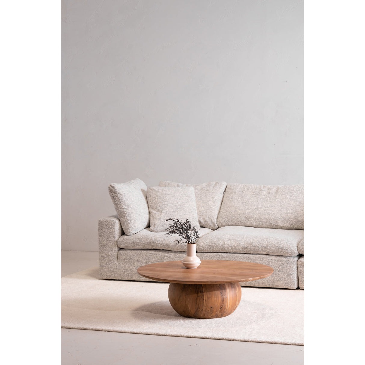 Terra Coastside Sand Condo Slipper Chair by Moe's Home at Eve Furniture