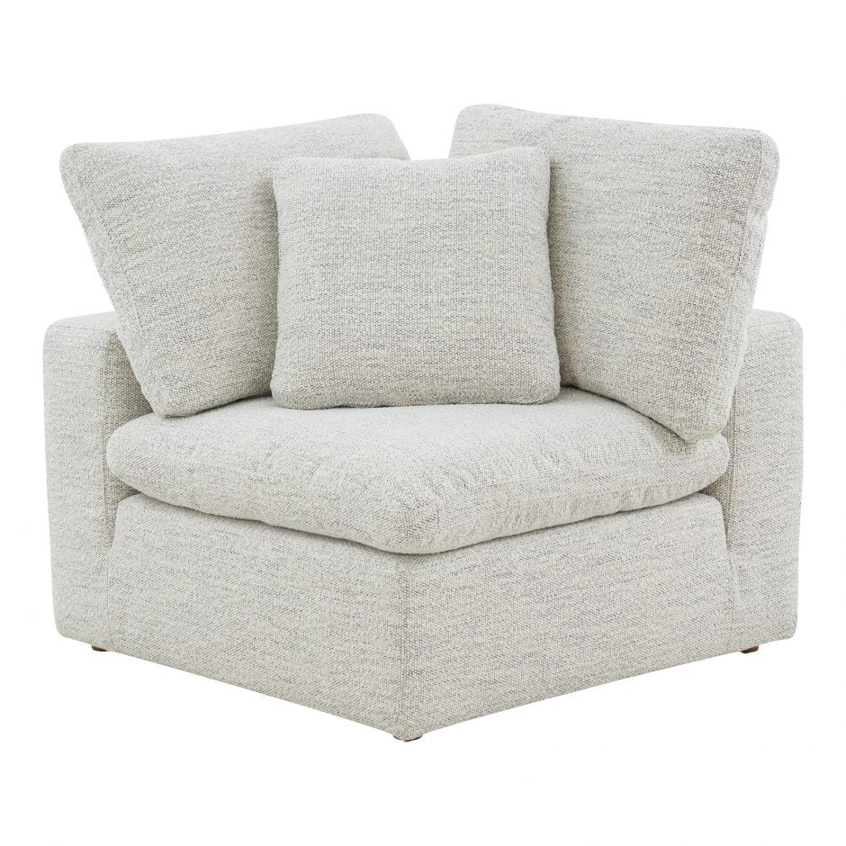Terra Condo Corner Chair Coastside Sand by Moe's Home at Eve Furniture