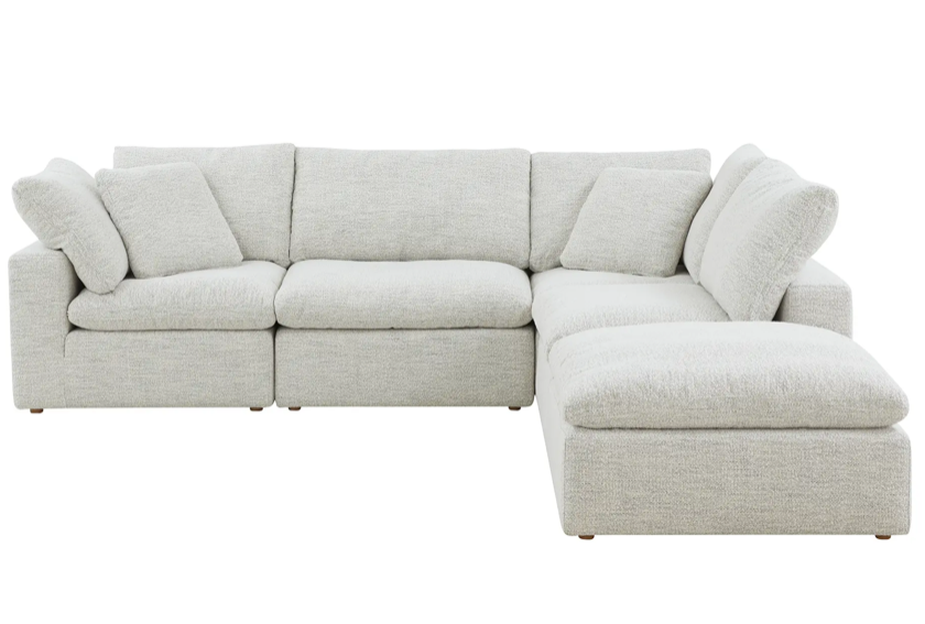 Terra Condo Dream Modular Sectional Coastside Sand by Moe's Home at Eve Furniture