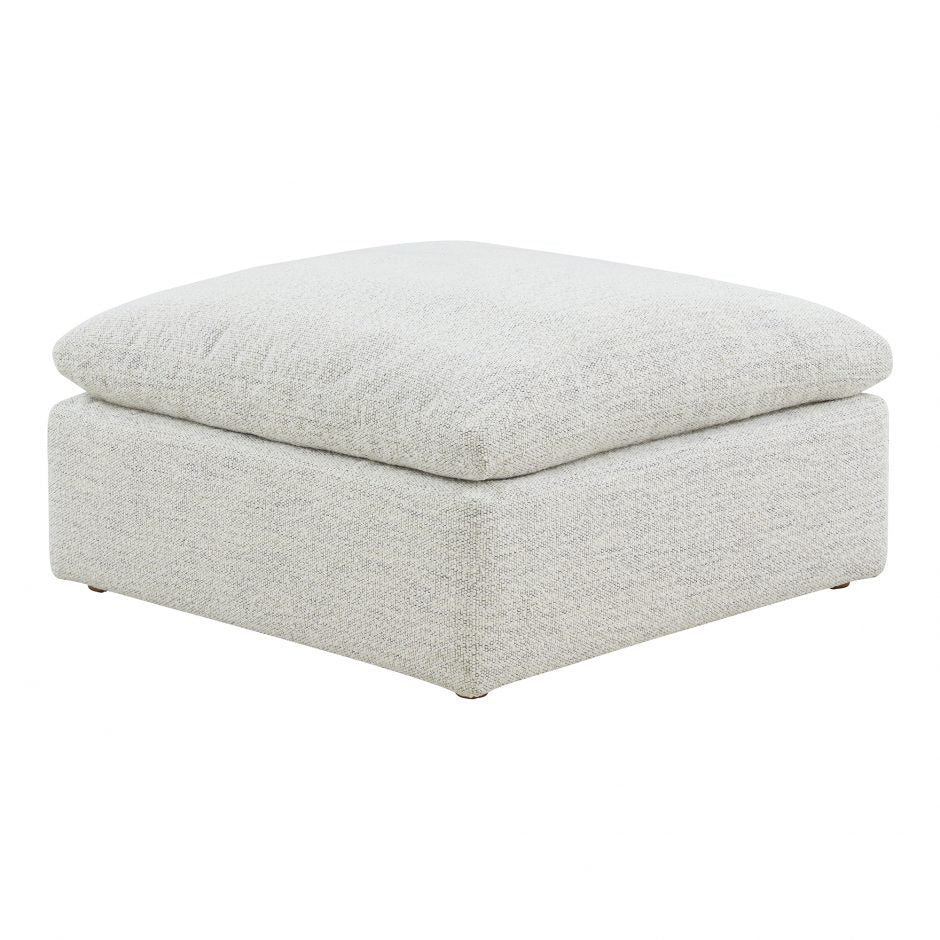 Terra Condo Ottoman Coastside Sand by Moe's Home at Eve Furniture