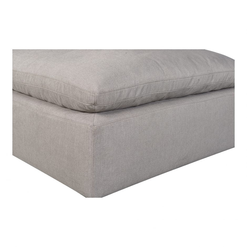 Terra Condo Ottoman Light Grey by Moe's Home at Eve Furniture