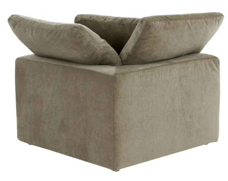 Terra Corner Chair Desert Sage by Moe's Home at Eve Furniture