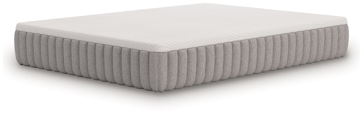 Terra Sleep Firm White California King Mattress by Ashley at Eve Furniture