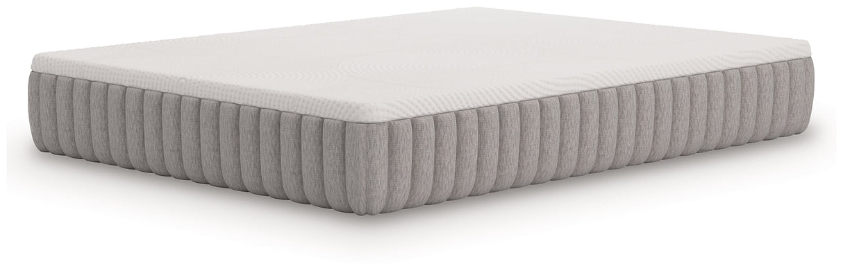 Terra Sleep Medium White California King Mattress by Ashley at Eve Furniture