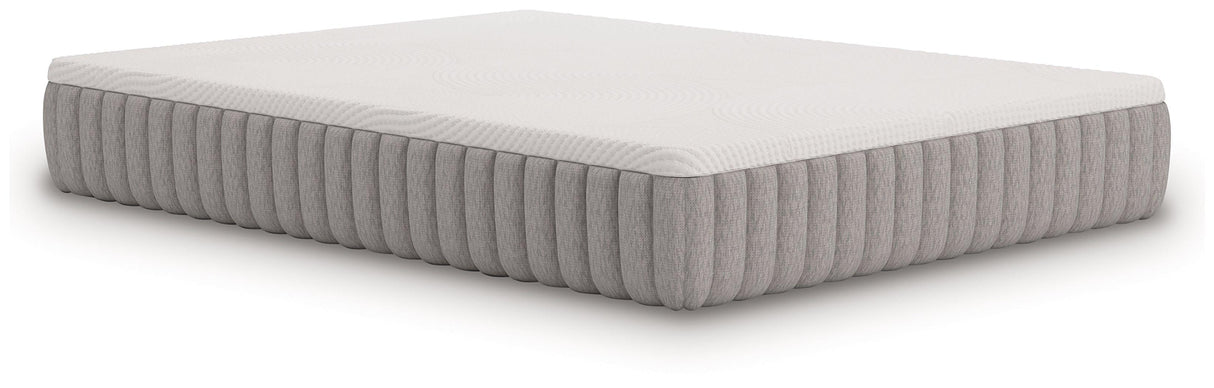 Terra Sleep Medium White Queen Mattress by Ashley at Eve Furniture