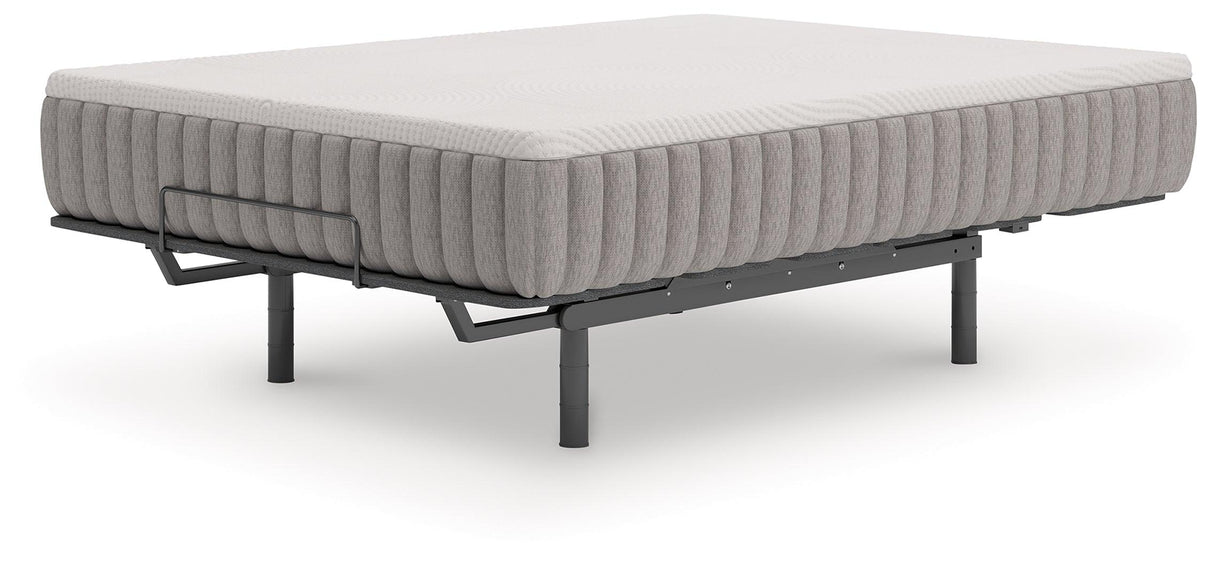 Terra Sleep Medium White Queen Mattress by Ashley at Eve Furniture