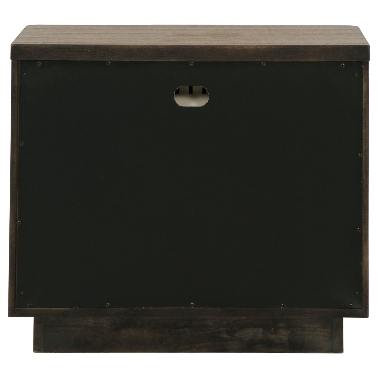 Terrace Ash Brown 2-Drawer Nightstand by Coaster at Eve Furniture
