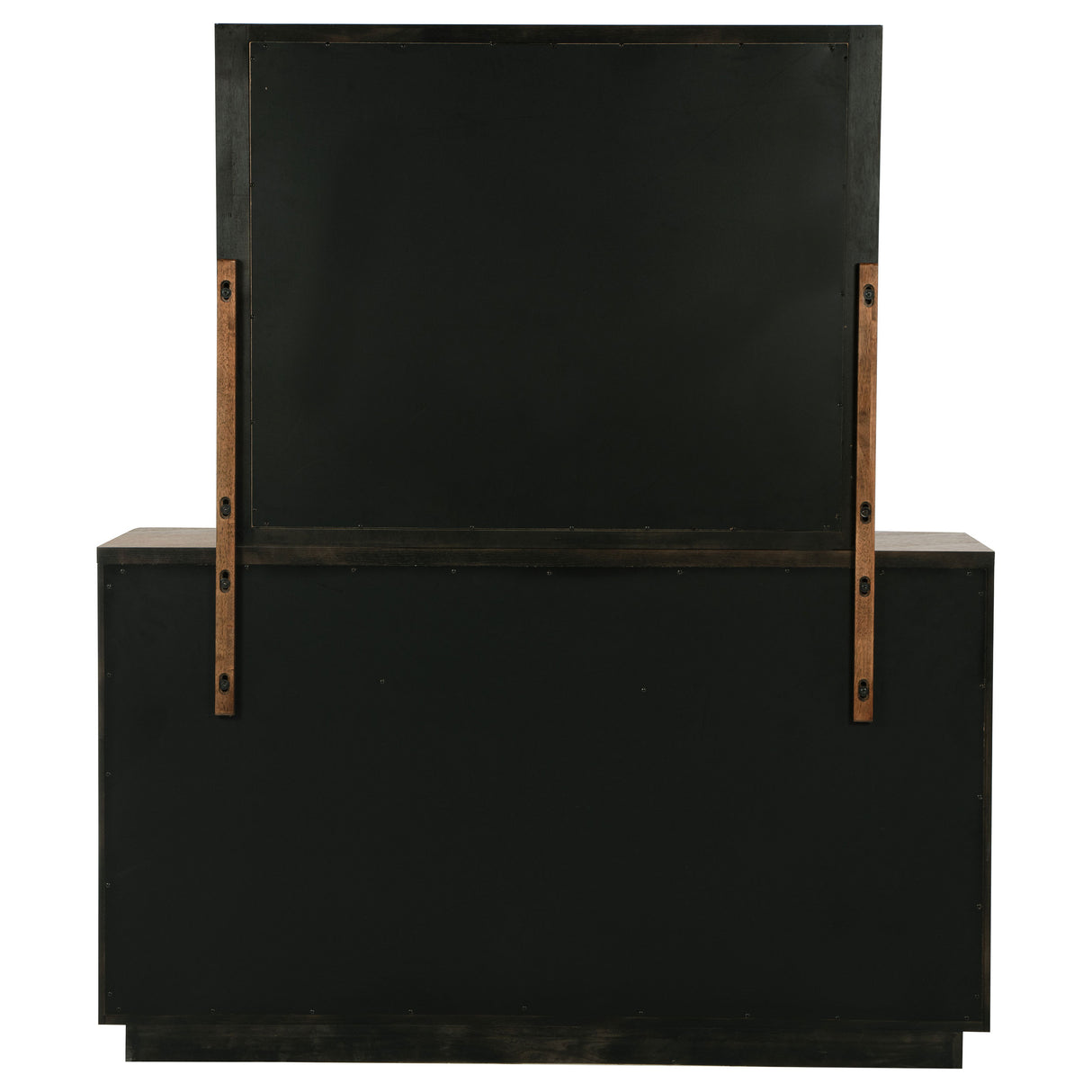 Terrace Ash Brown 6-drawer Dresser and Mirror by Coaster at Eve Furniture