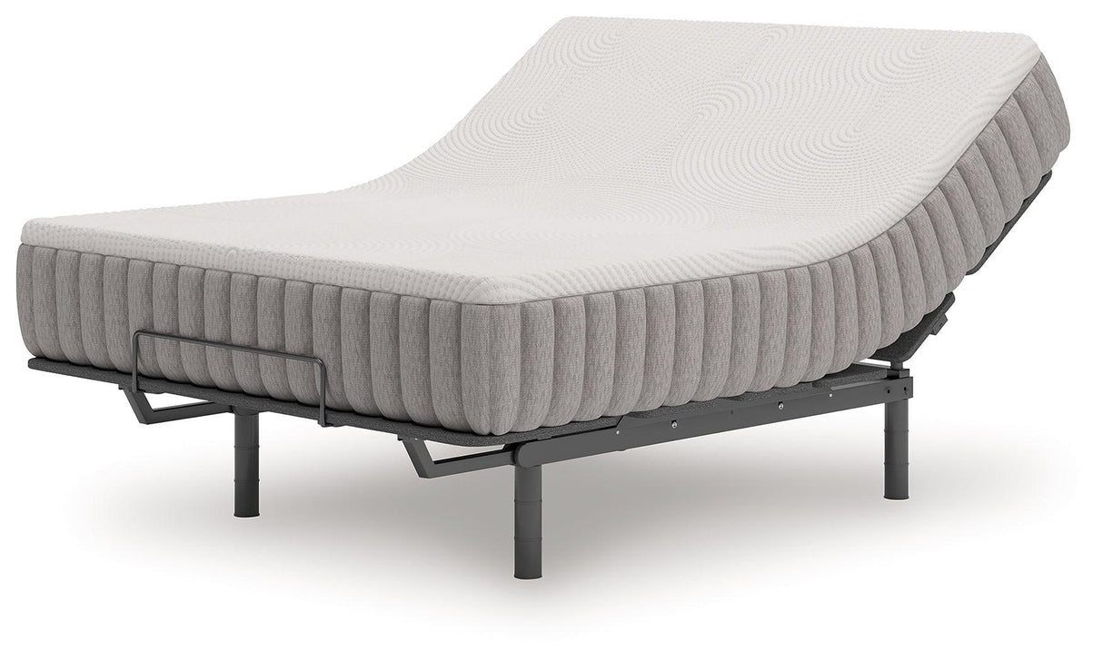 Terra Sleep Firm White Queen Mattress by Ashley at Eve Furniture