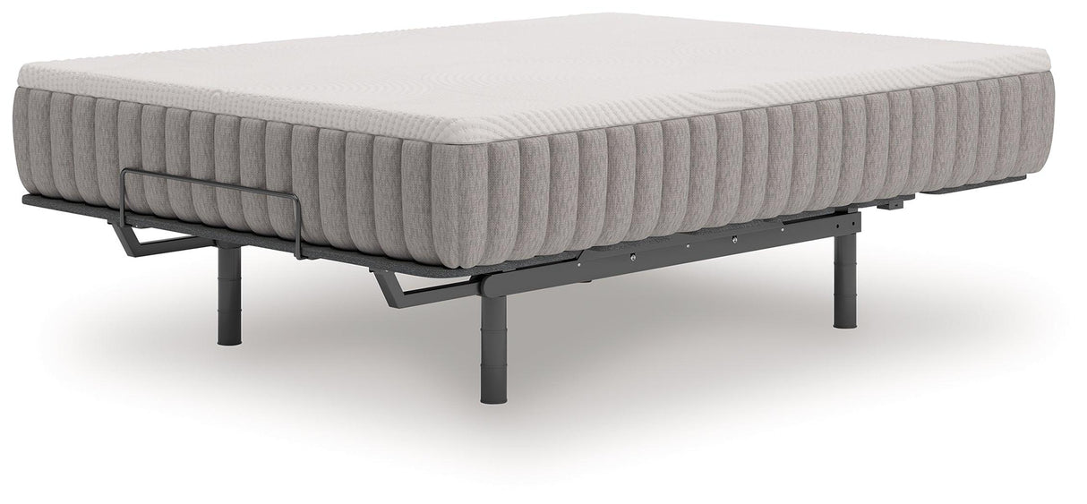 Terra Sleep Firm White Queen Mattress by Ashley at Eve Furniture