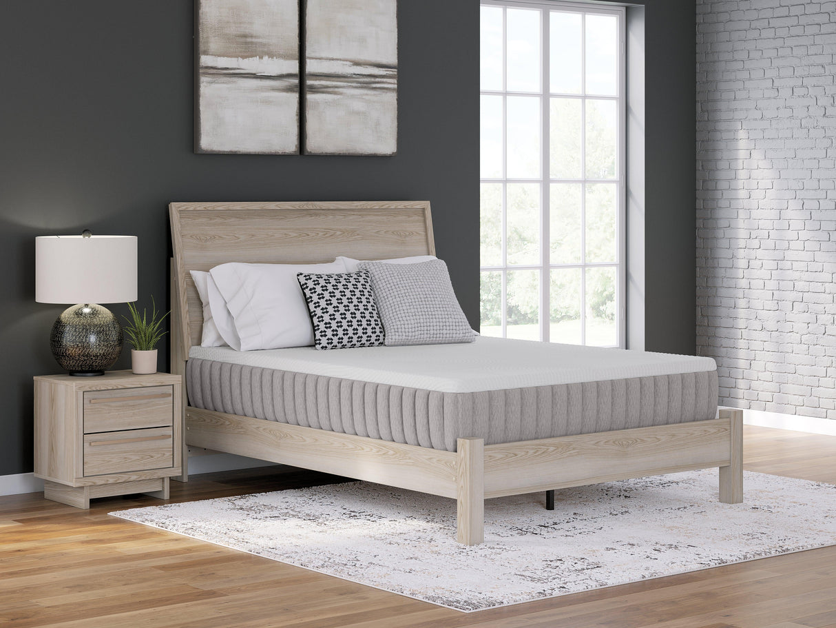 Terra Sleep Medium White Queen Mattress by Ashley at Eve Furniture