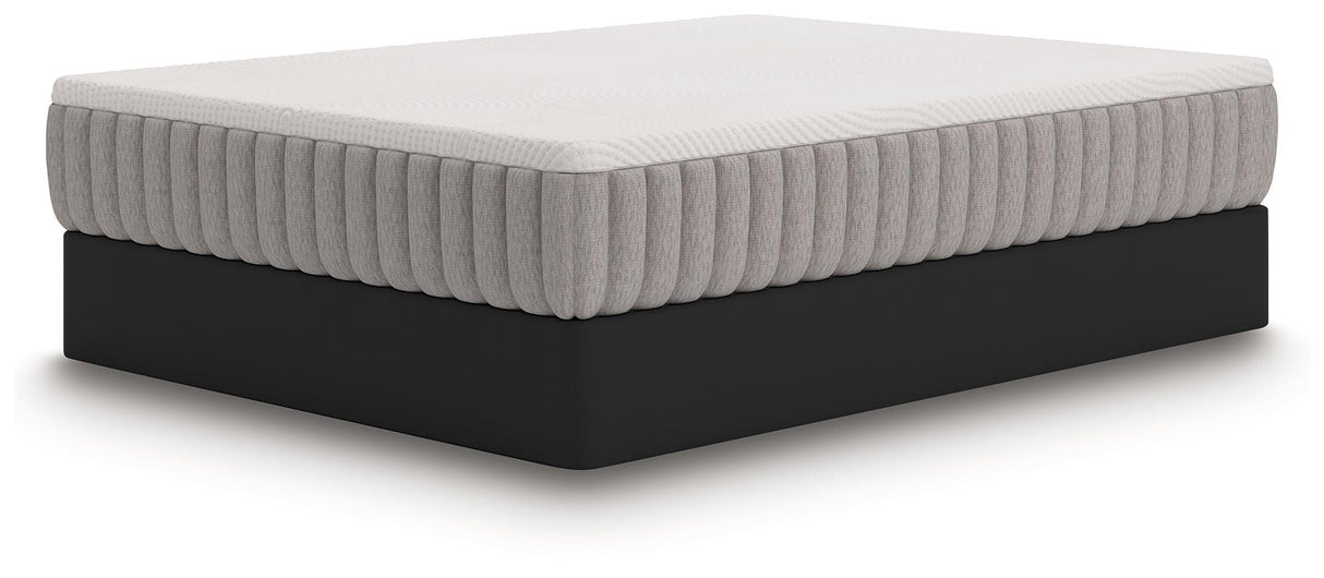 Terra Sleep Medium White Queen Mattress by Ashley at Eve Furniture
