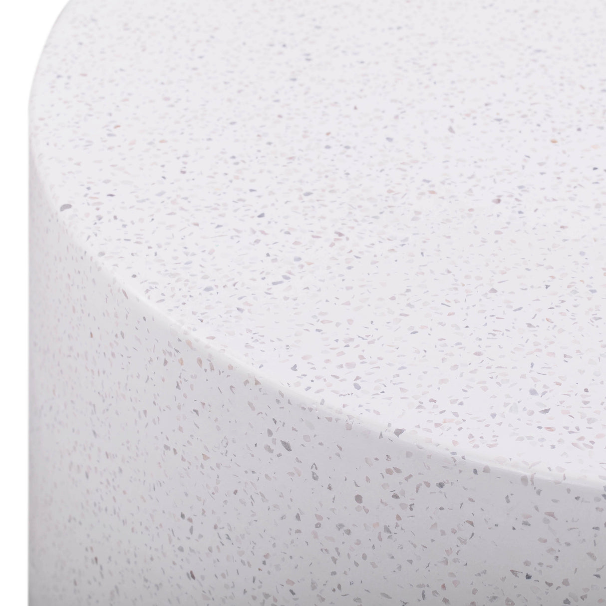 Terrazzo Light Speckled Coffee Table by TOV Furniture at Eve Furniture