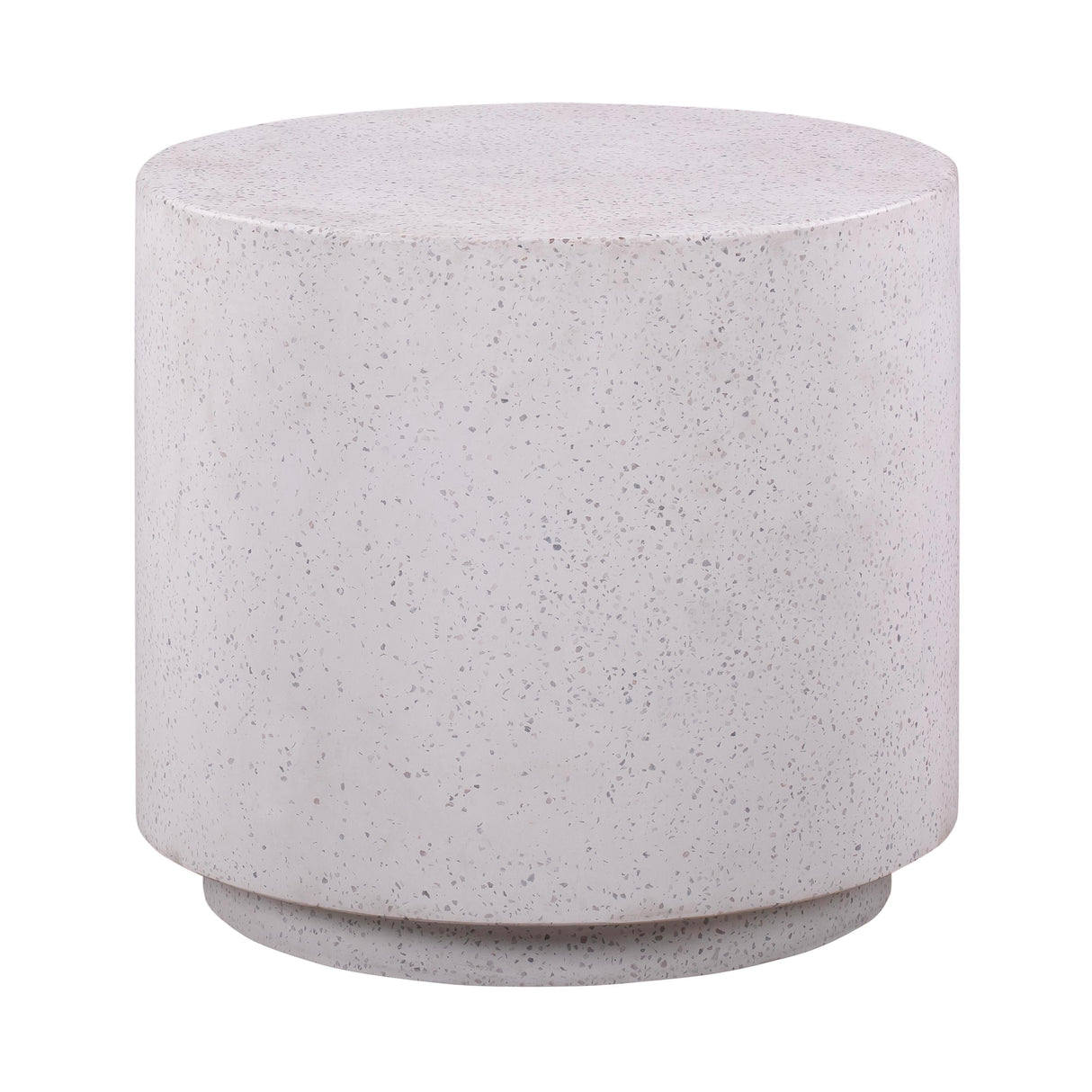 Terrazzo Light Speckled Side Table by TOV Furniture at Eve Furniture
