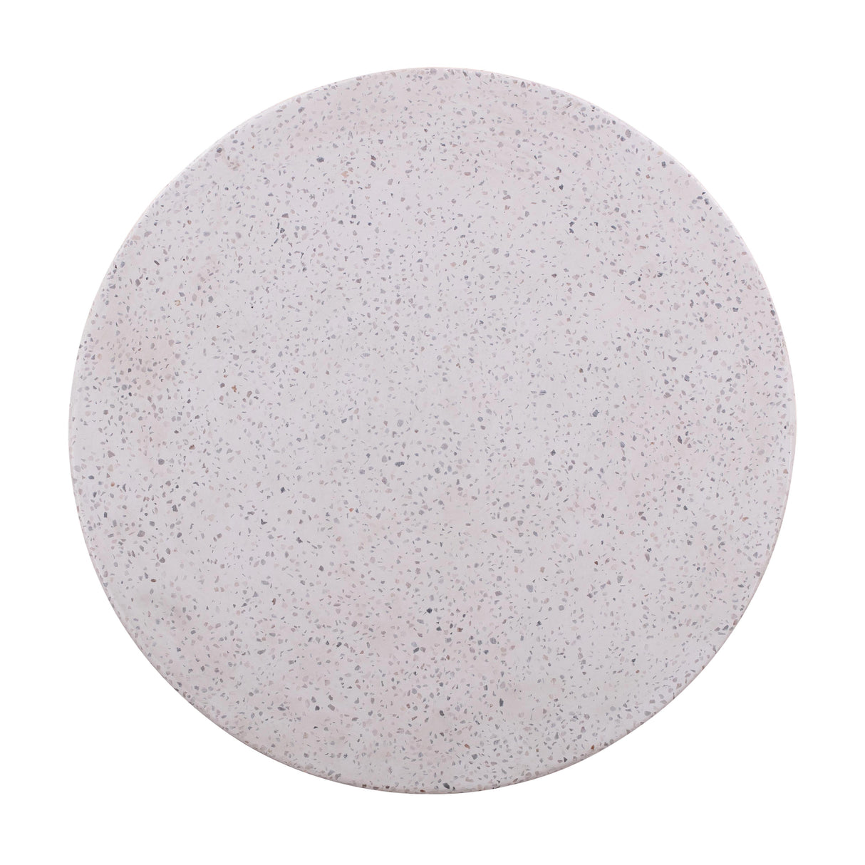 Terrazzo Light Speckled Side Table by TOV Furniture at Eve Furniture