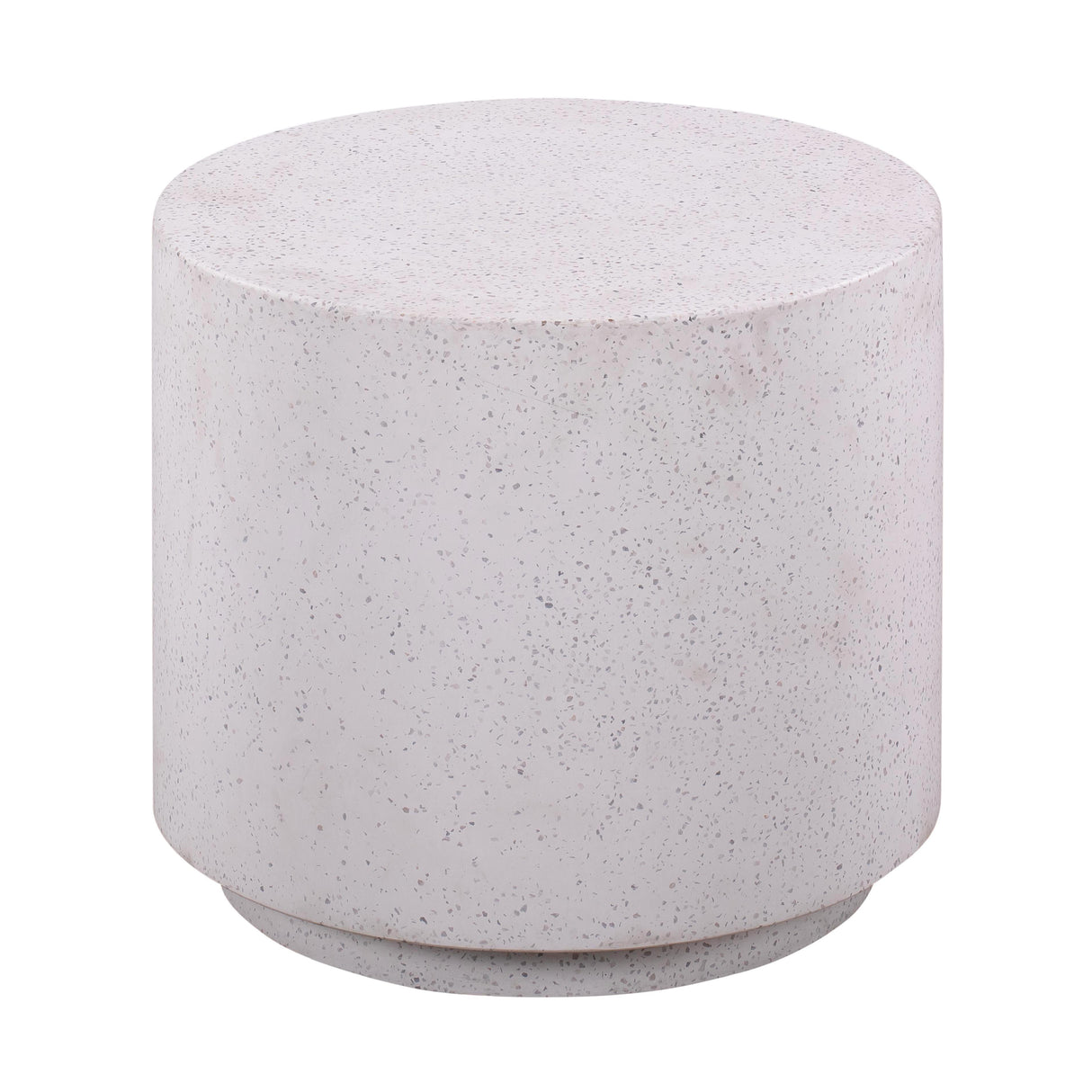 Terrazzo Light Speckled Side Table by TOV Furniture at Eve Furniture