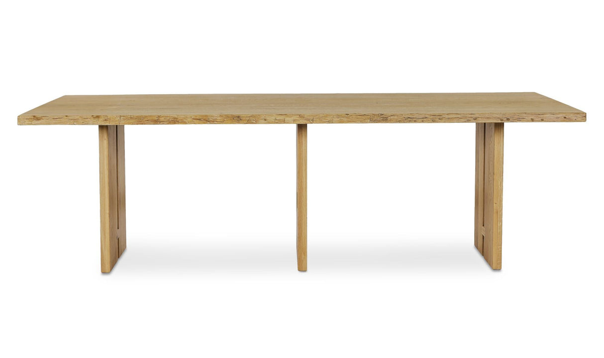 Tessa Dining Table Natural by Moe's Home at Eve Furniture