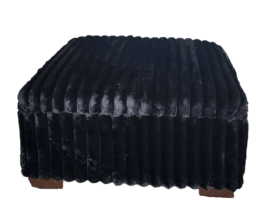 Texan Black 4-Piece Right Arm Facing (RAF) Sectional by New Era Innovations at Eve Furniture