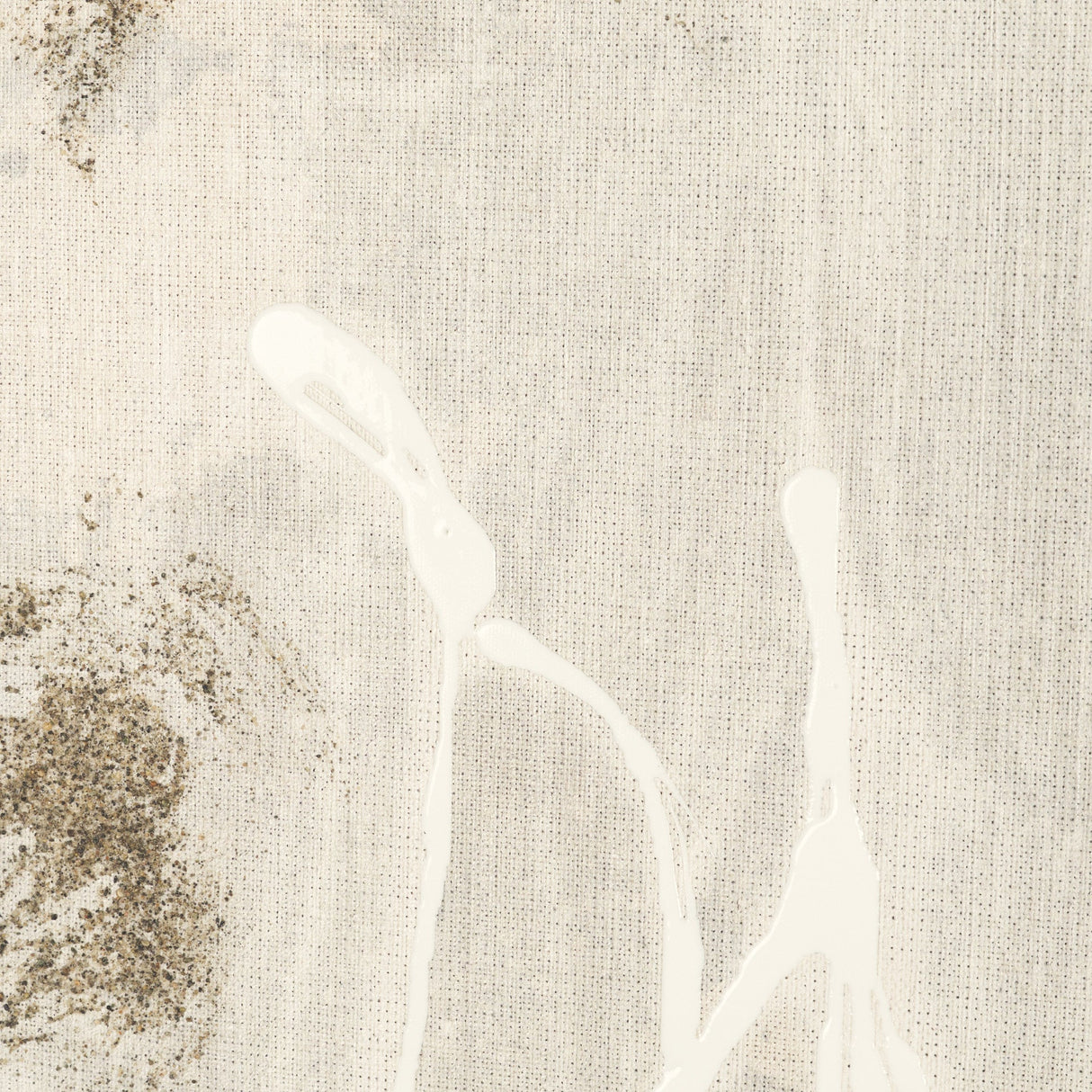 Textural Echo - Ash by Kristine Hegre Hand-Embellished Textured Framed Canvas Artwork by Mercana at Eve Furniture