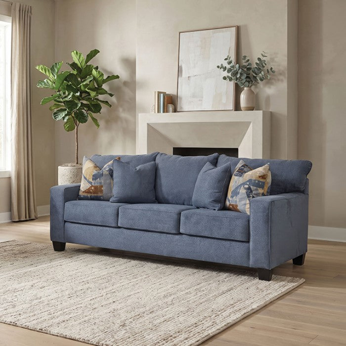 Thame Blue Sofa by Furniture of America at Eve Furniture