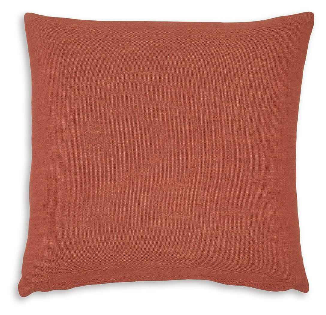 Thaneville Rust Pillow by Ashley at Eve Furniture