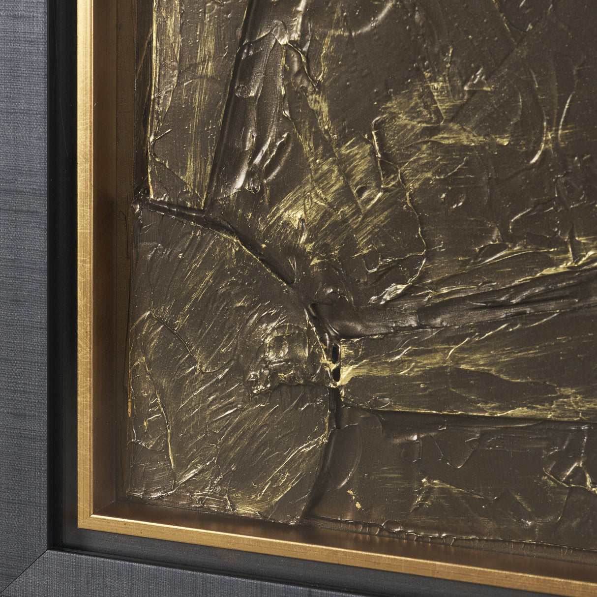 The Bronze Spark III by Studio M a handmade Original Framed Artwork under Glass by Mercana at Eve Furniture