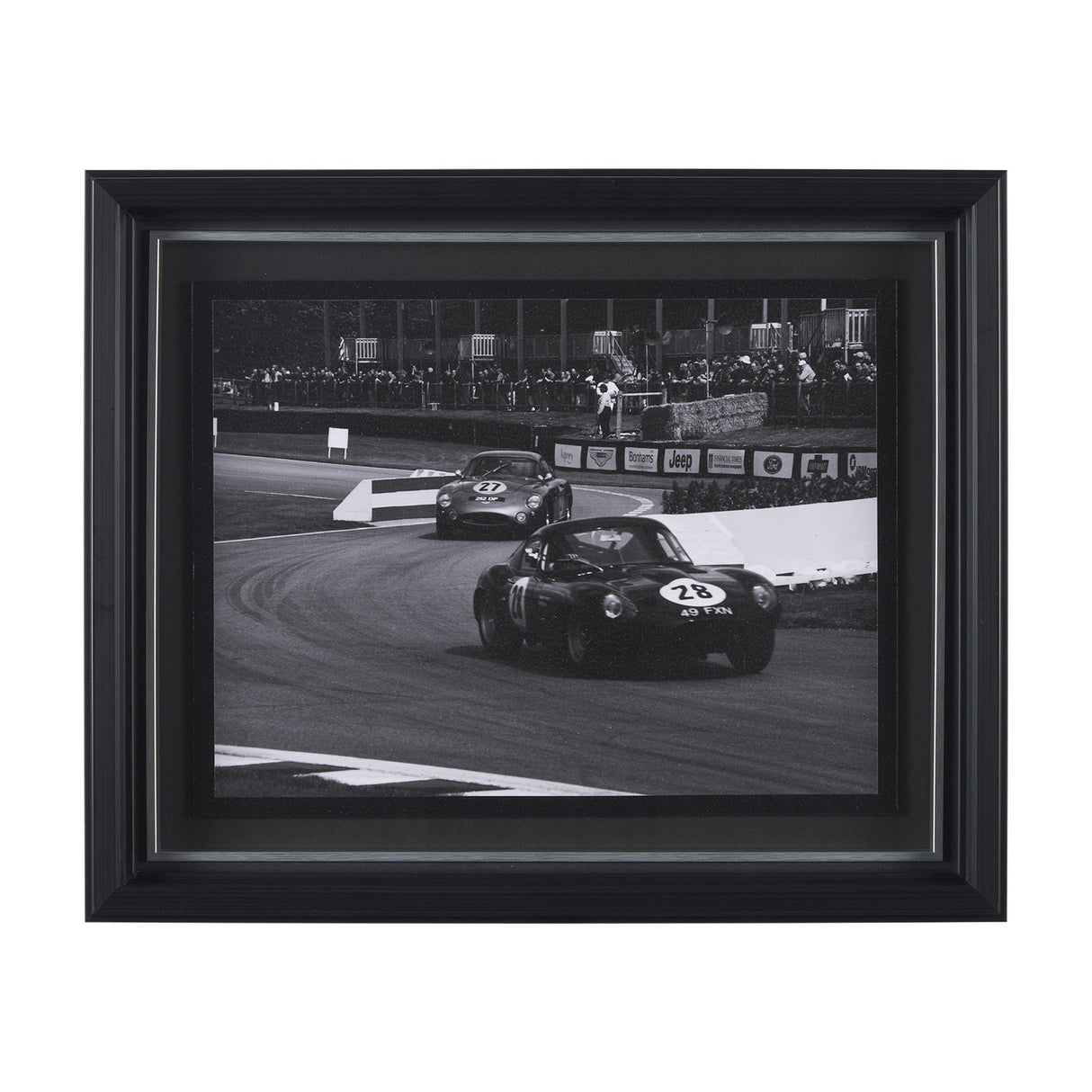 The Curve by Ben Wood a Hand Embellished Framed Photo Art Print Matted under Glass by Mercana at Eve Furniture